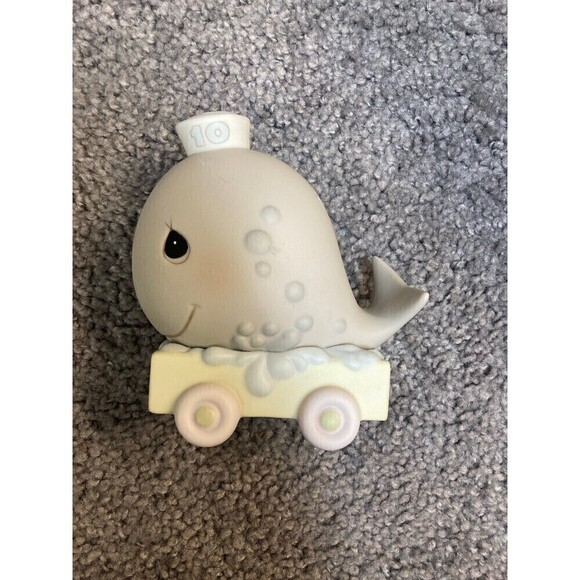 precious moments birthday train whale age 10 - Picture 1 of 1